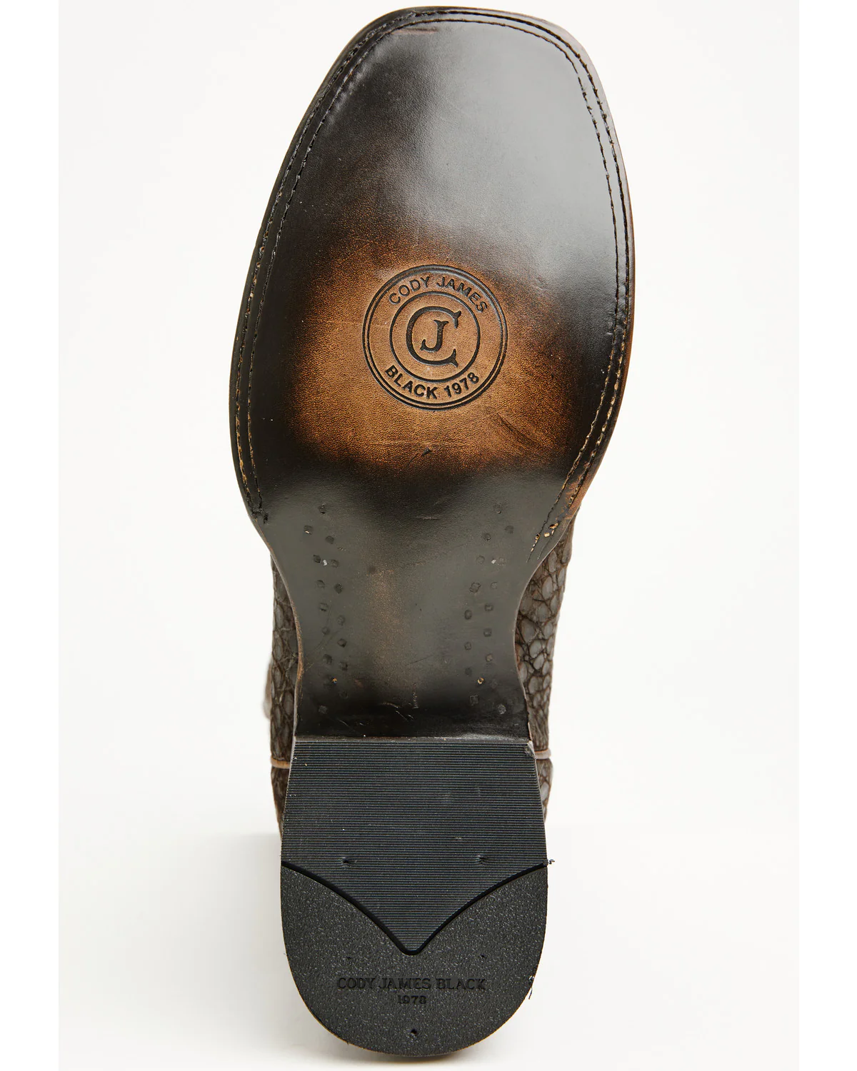 Cody James Black 1978® Men's The Hayward Exotic Caiman Belly Western Boots - Broad Square Toe - Image 7