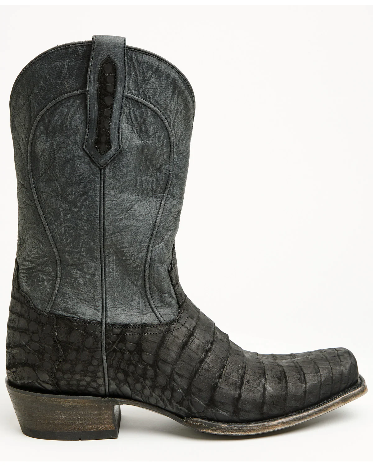 Cody James Black 1978® Men's The Mason Exotic Caiman Belly Western Boots - Square Toe - Image 2