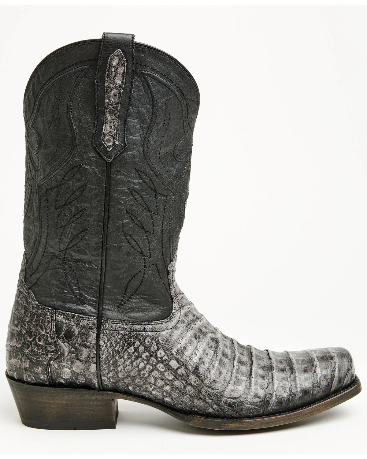 Cody James Black 1978® Men's The Porter Exotic Caiman Belly Western Boots - Square Toe - Image 2