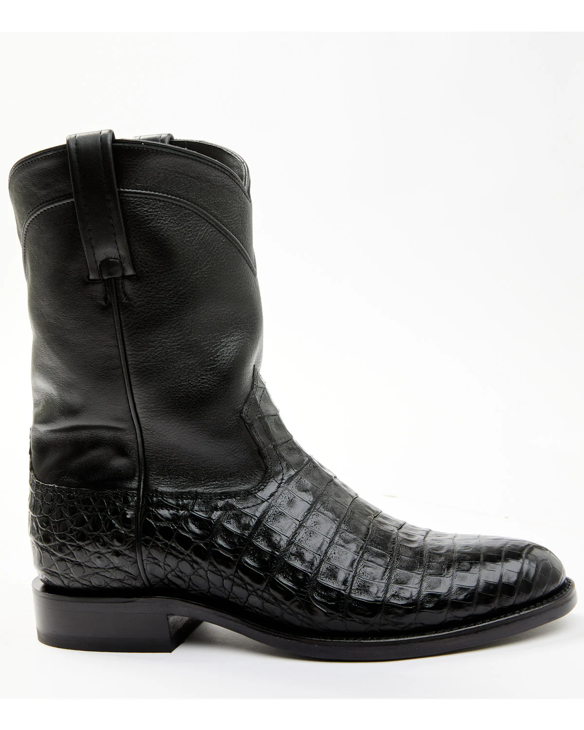 Cody James Black 1978® Men's Carmen Exotic Caiman Belly Roper Boots - Round Toe - Image 4