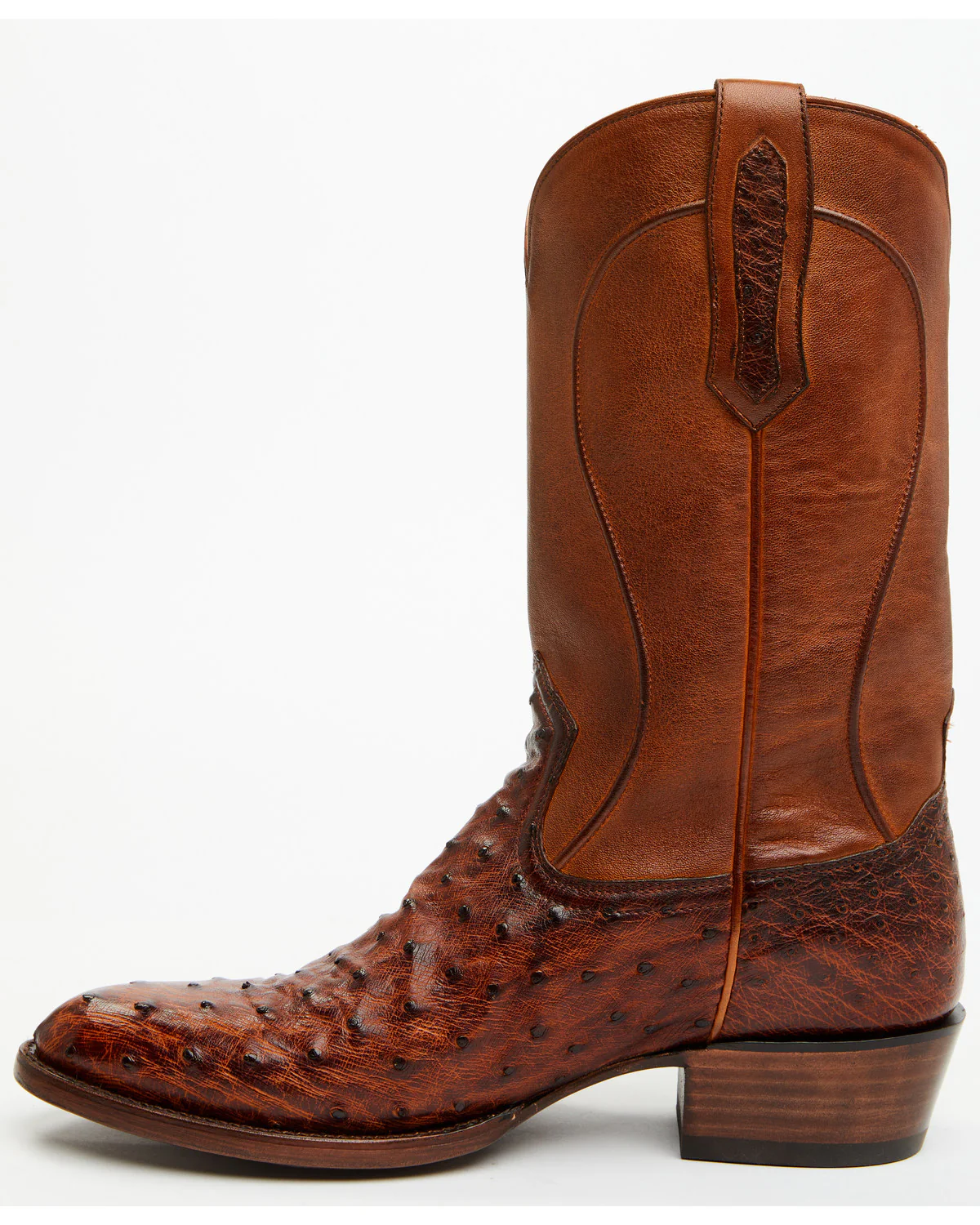 Cody James Black 1978® Men's Chapman Exotic Full-Quill Ostrich Western Boots - Round Toe - Image 3