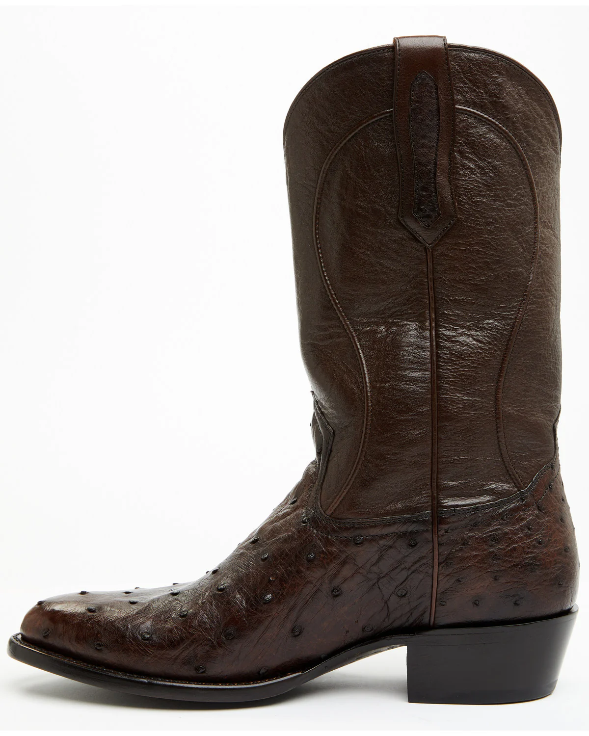 Cody James Black 1978® Men's Chapman Exotic Full-Quill Ostrich Western Boots - Round Toe - Image 3