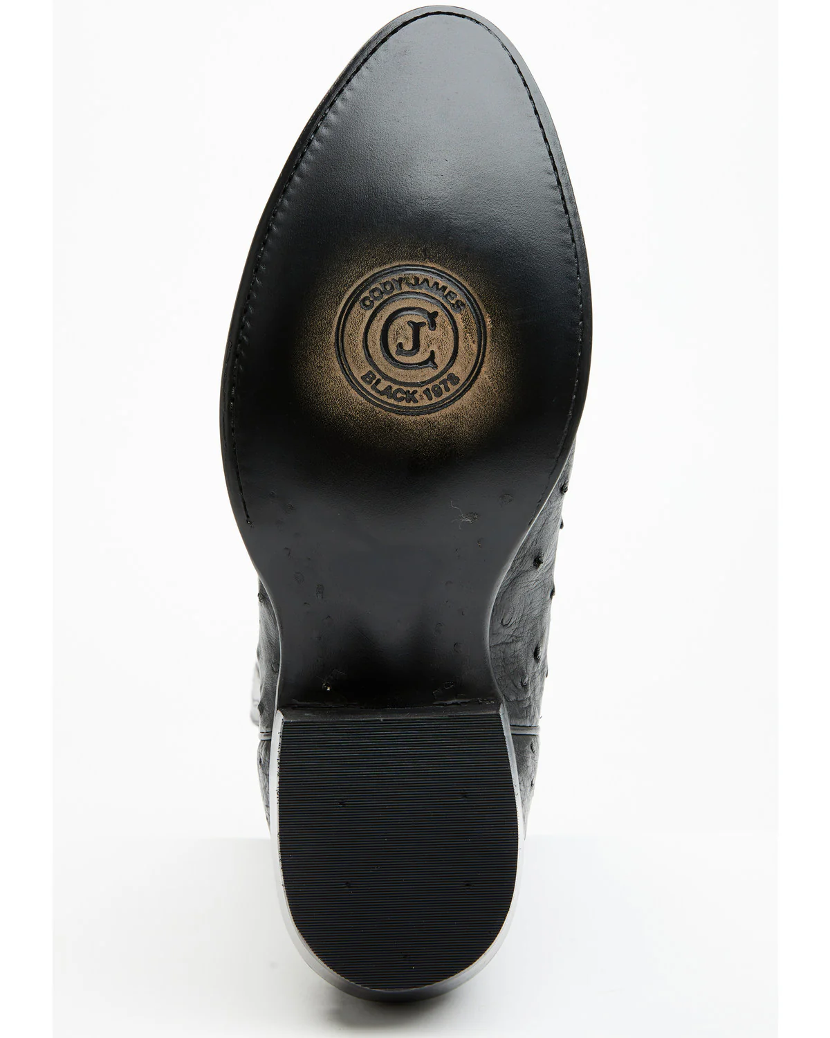 Cody James Black 1978® Men's Chapman Exotic Full-Quill Ostrich Western Boots - Round Toe - Image 7