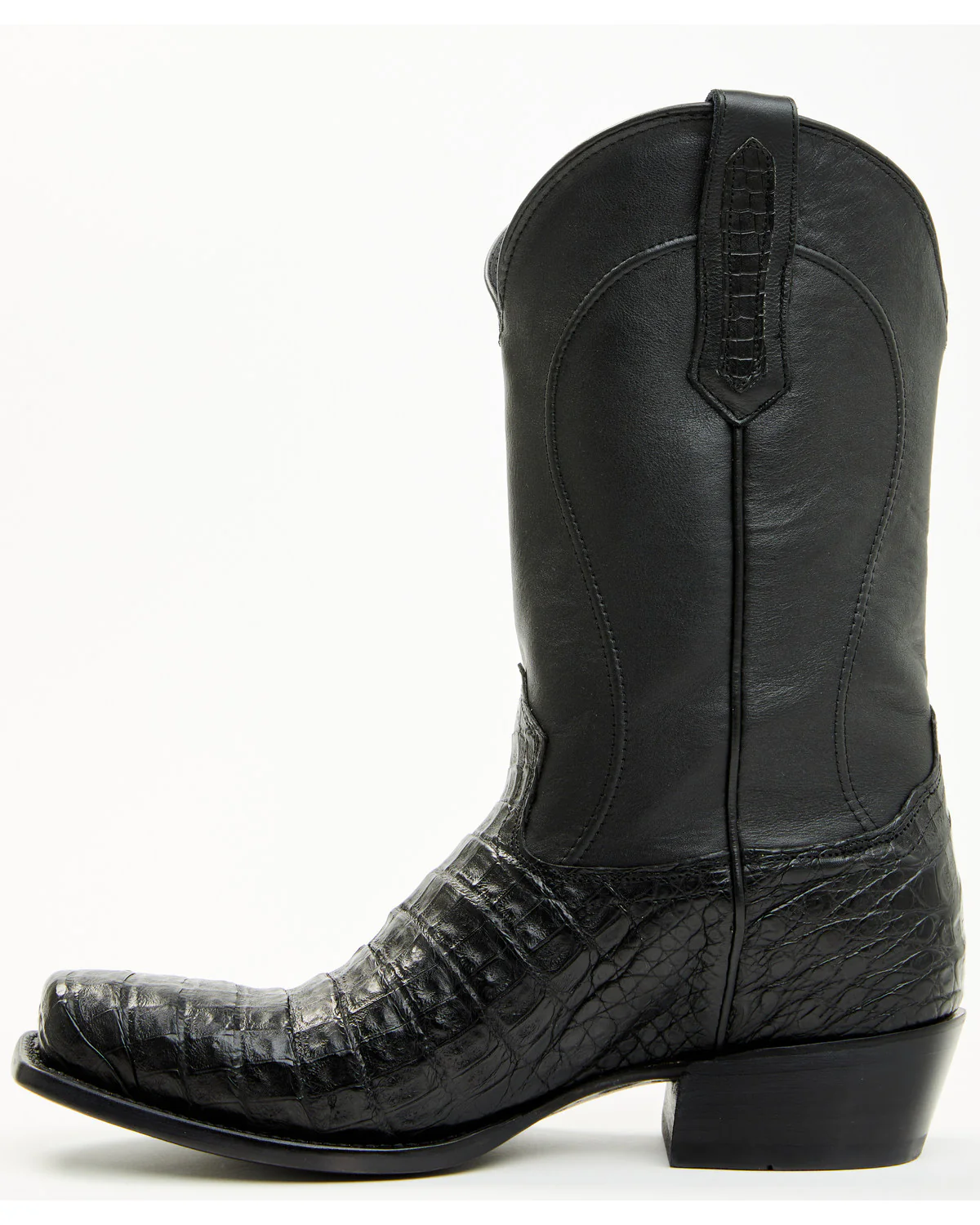 Cody James Black 1978® Men's Mason Exotic Caiman Belly Western Boots - Square Toe - Image 3