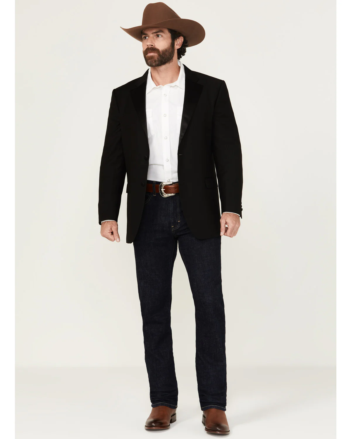 Cody James Black 1978™ Men's Smooth Leather Belt - Image 3