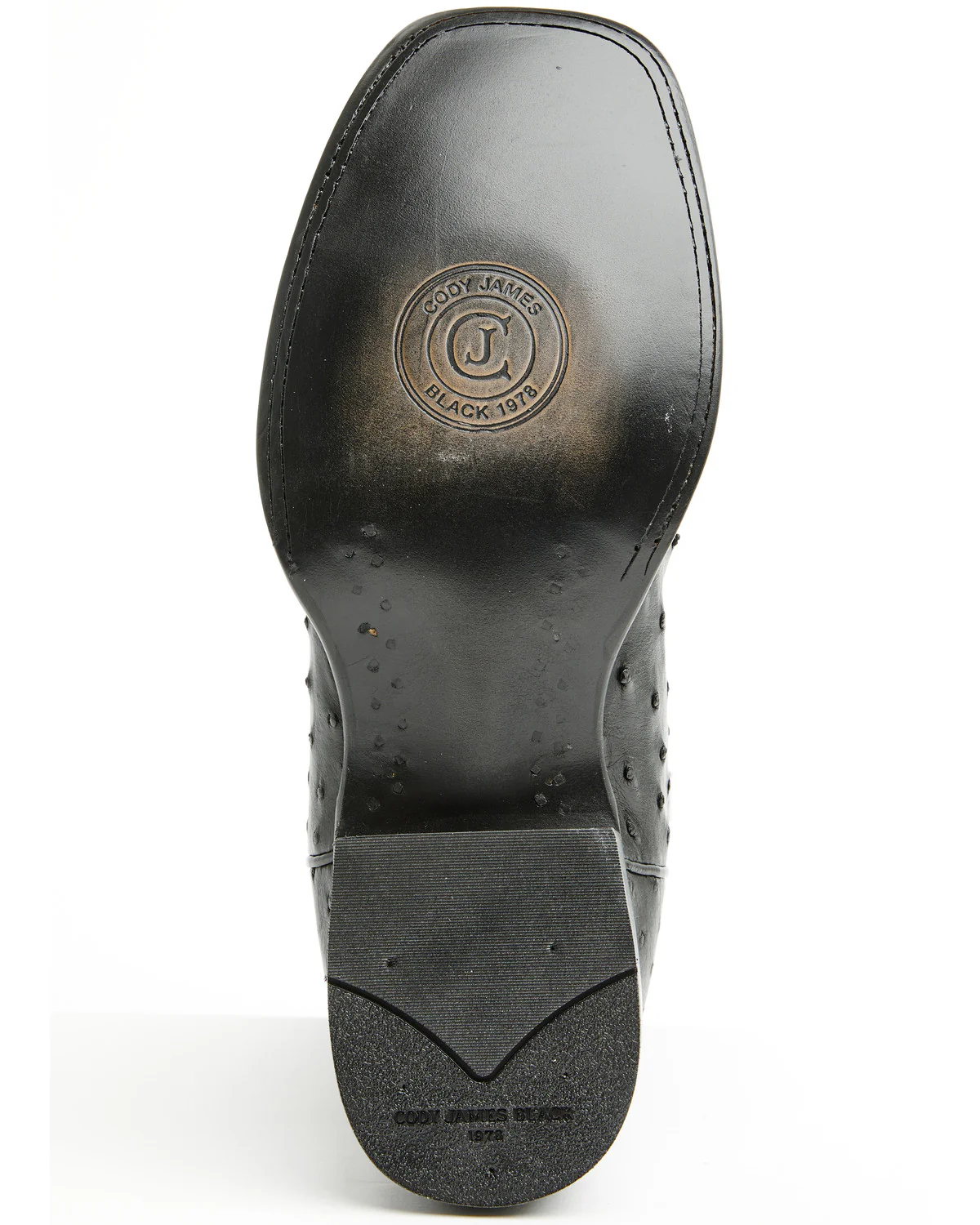 Cody James Black 1978® Men's The Hayward Exotic Full Quill Ostrich Western Boots - Broad Square Toe - Image 7