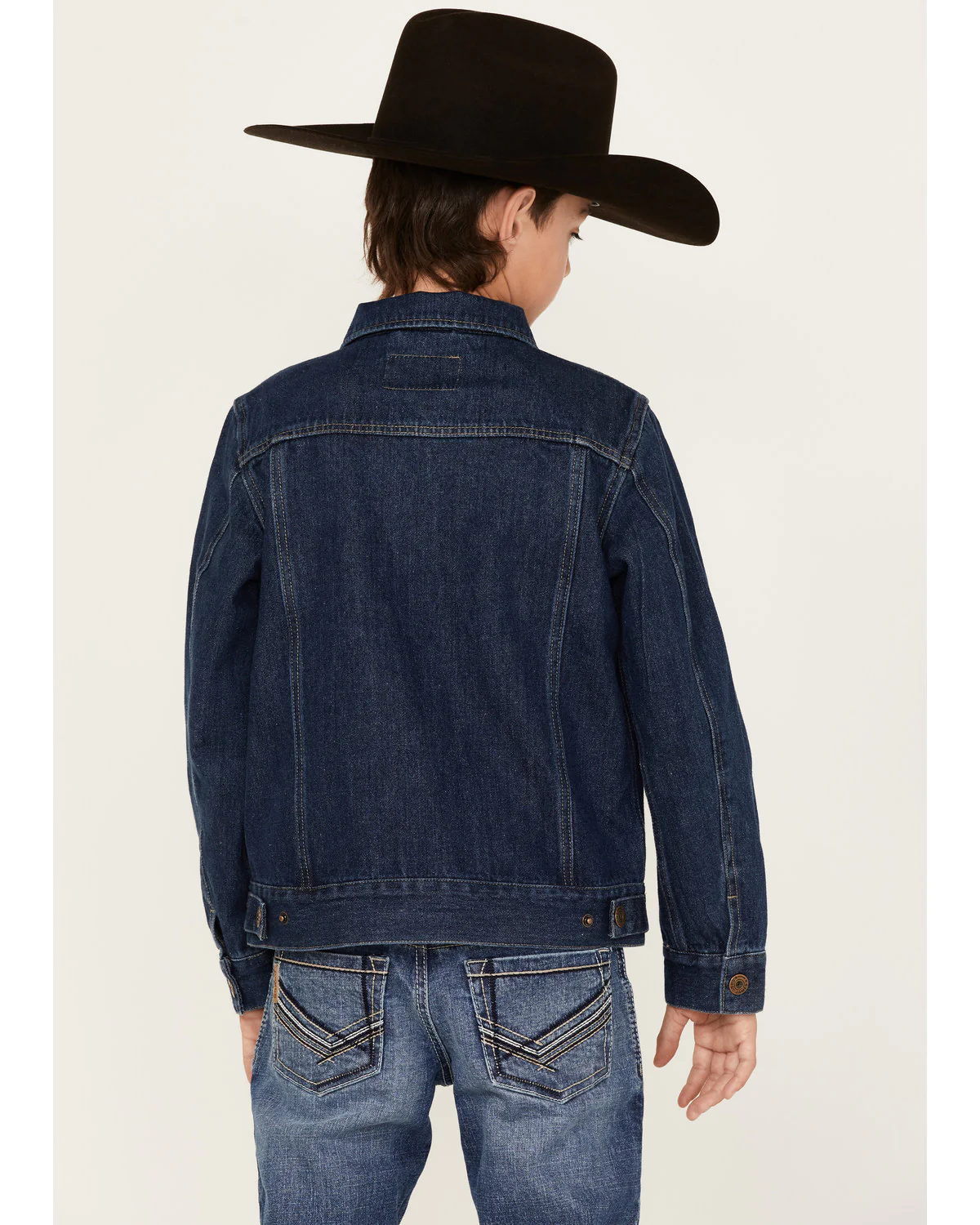Cody James Boys' Coasting Medium Wash Unlined Denim Jacket - Image 4