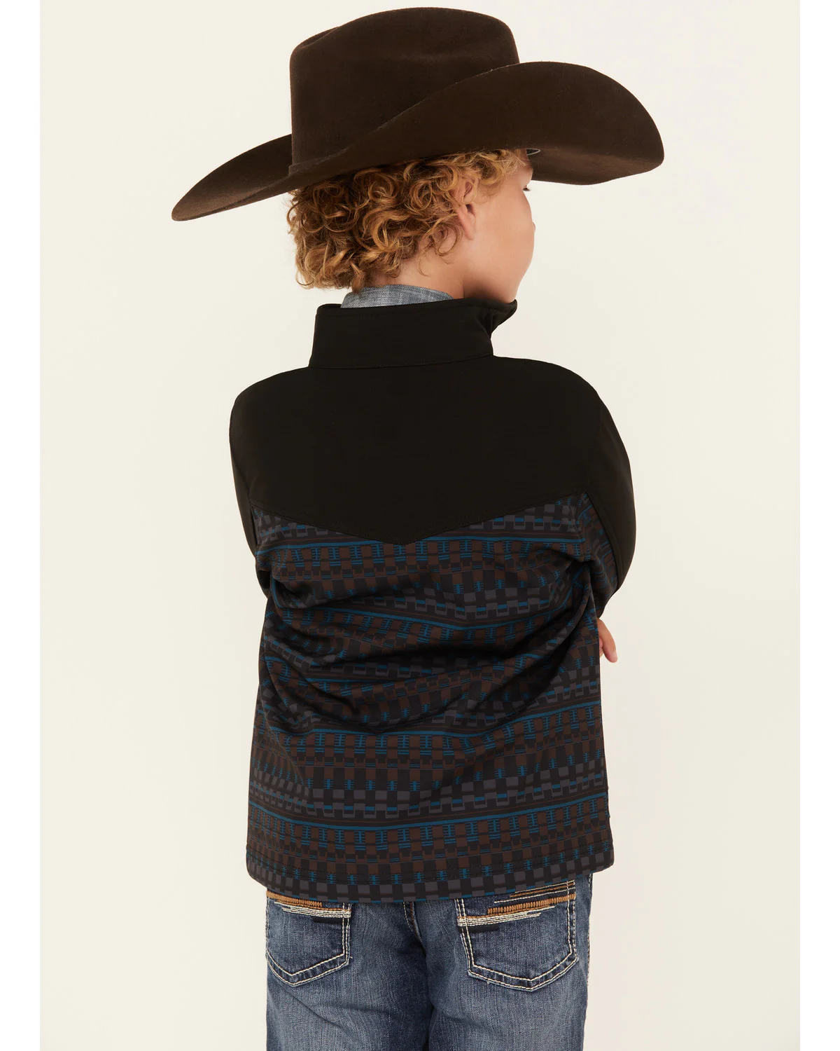 Cody James Boys' Color Block Pattern Softshell Jacket - Image 4