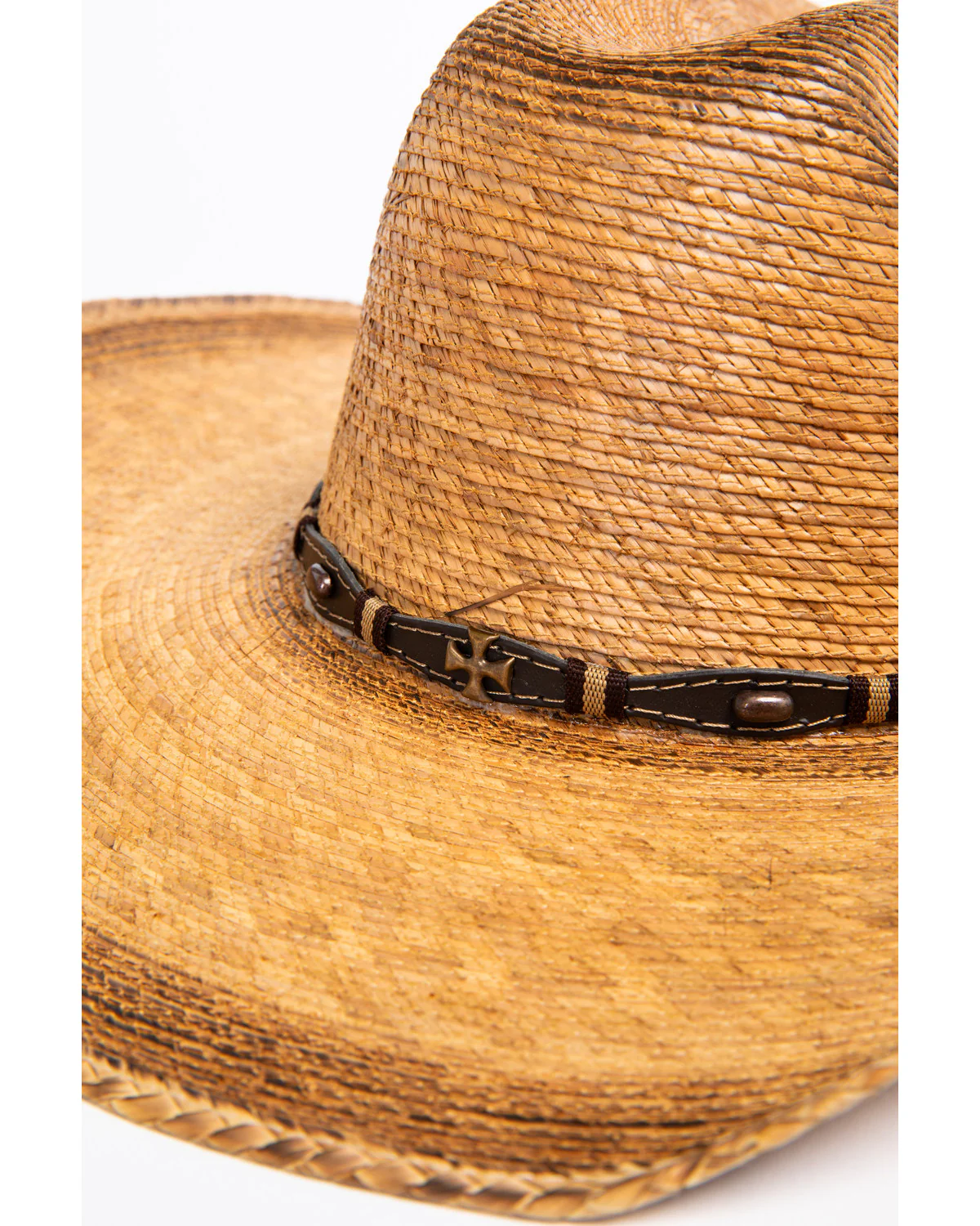 Cody James Cross Straw Cowboy Hat - Image 6