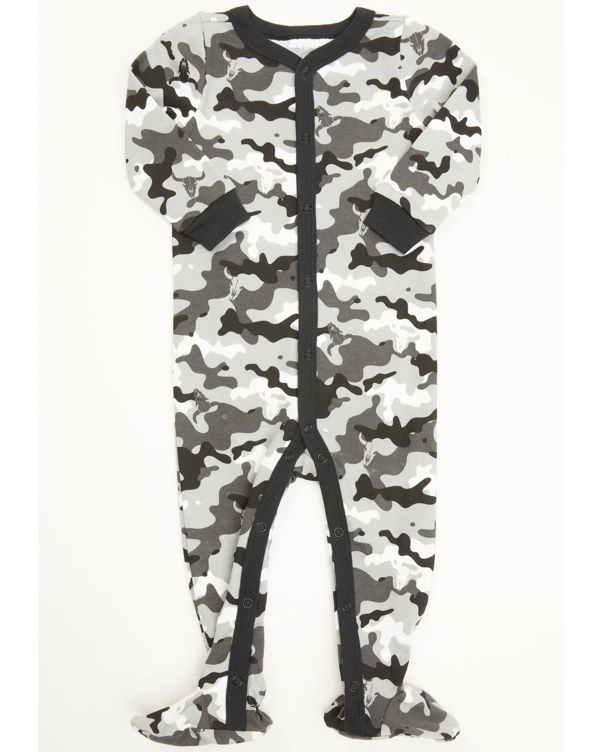 Cody James Infant Boys' Printed Jersey Steer Head & Camo Sleep Set
