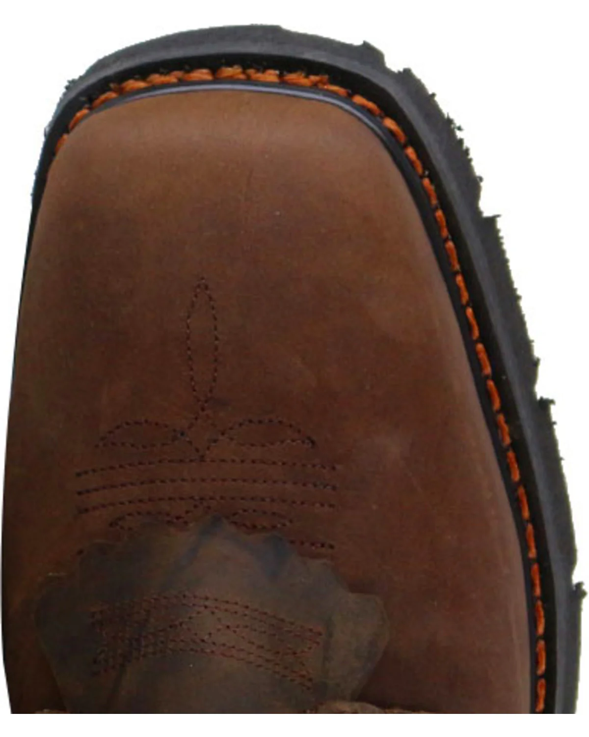 Cody James Men's 8" Mustang Waterproof Lace-Up Kiltie Work Boots - Square Toe - Image 6