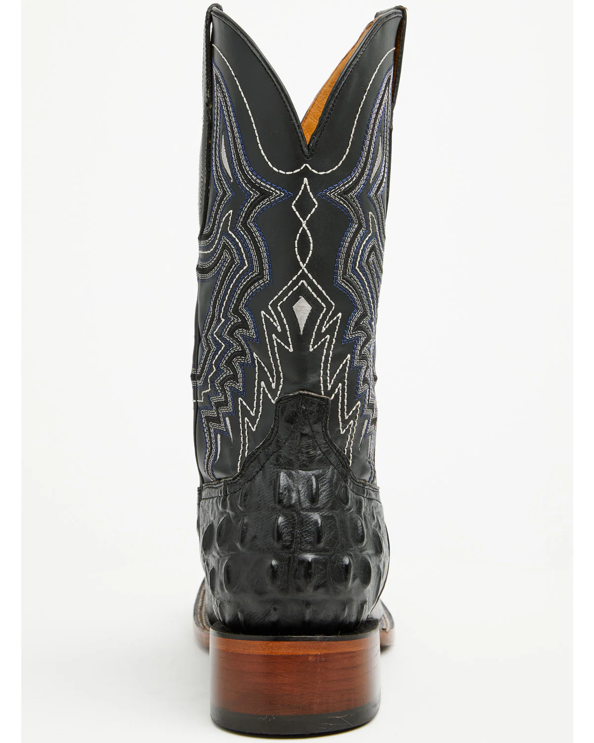 Cody James Men's Croc Print Badlands Western Boots - Broad Square Toe - Image 5