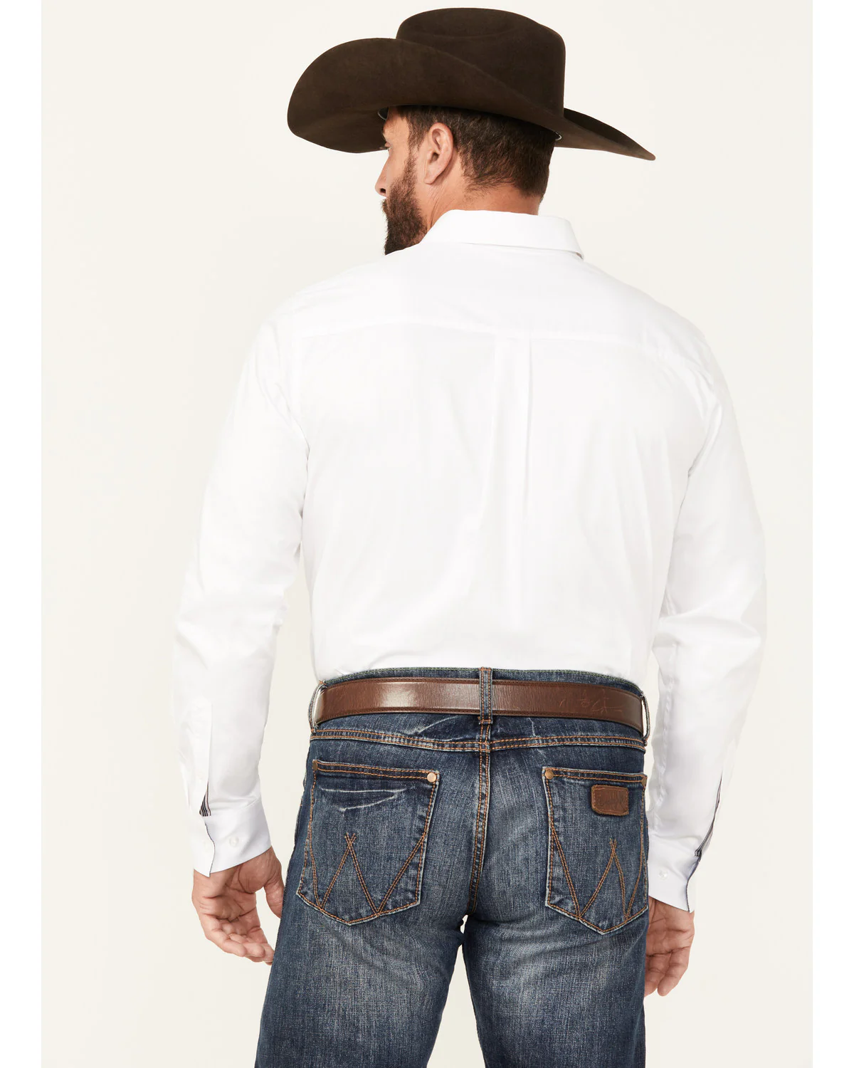 Cody James Men's Basic Twill Long Sleeve Button-Down Performance Western Shirt - Image 4