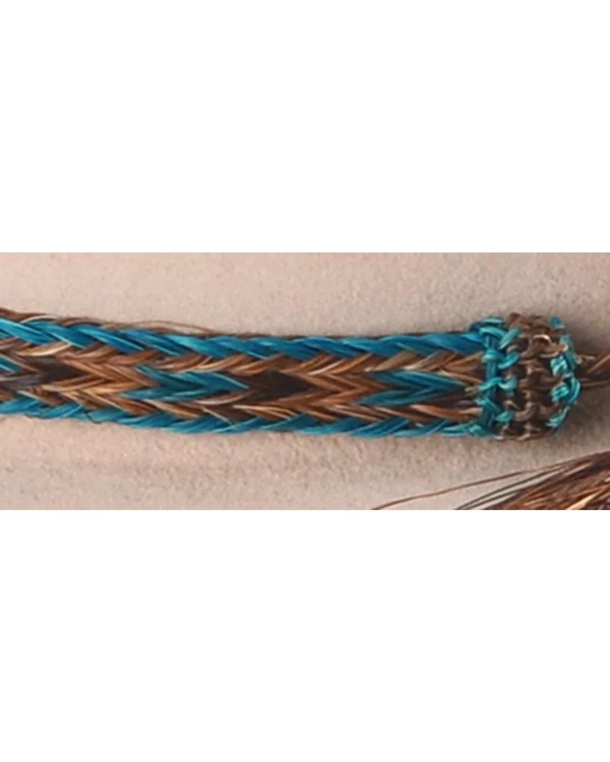 Cody James Men's Braided Horsehair & Tassel Hat Band - Image 3
