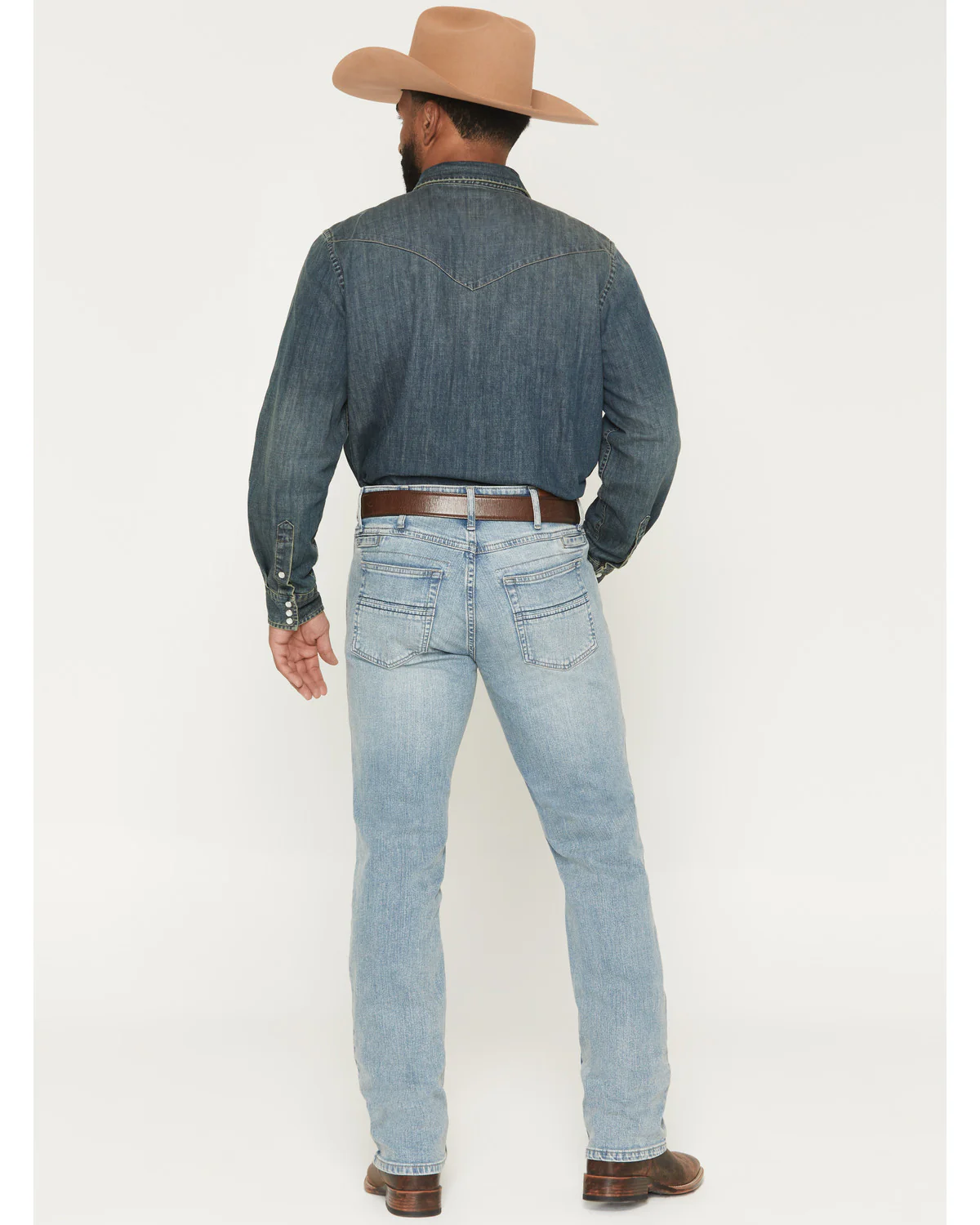 Cody James Men's Bronson Wash Jackson Slim Straight Stretch Concealed Carry Utility Jeans - Image 3