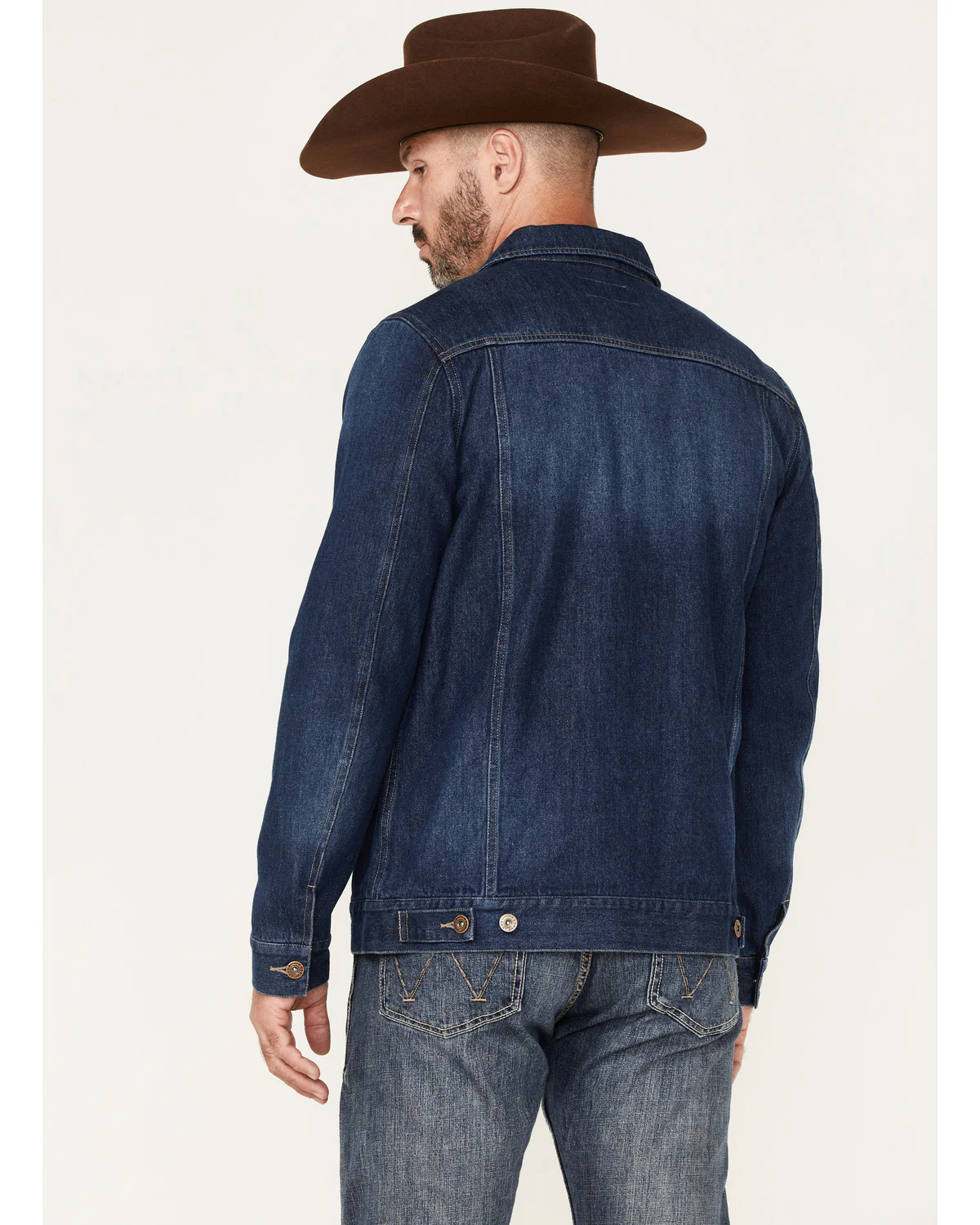 Cody James Men's Coasting Medium Wash Unlined Denim Jacket - Image 5