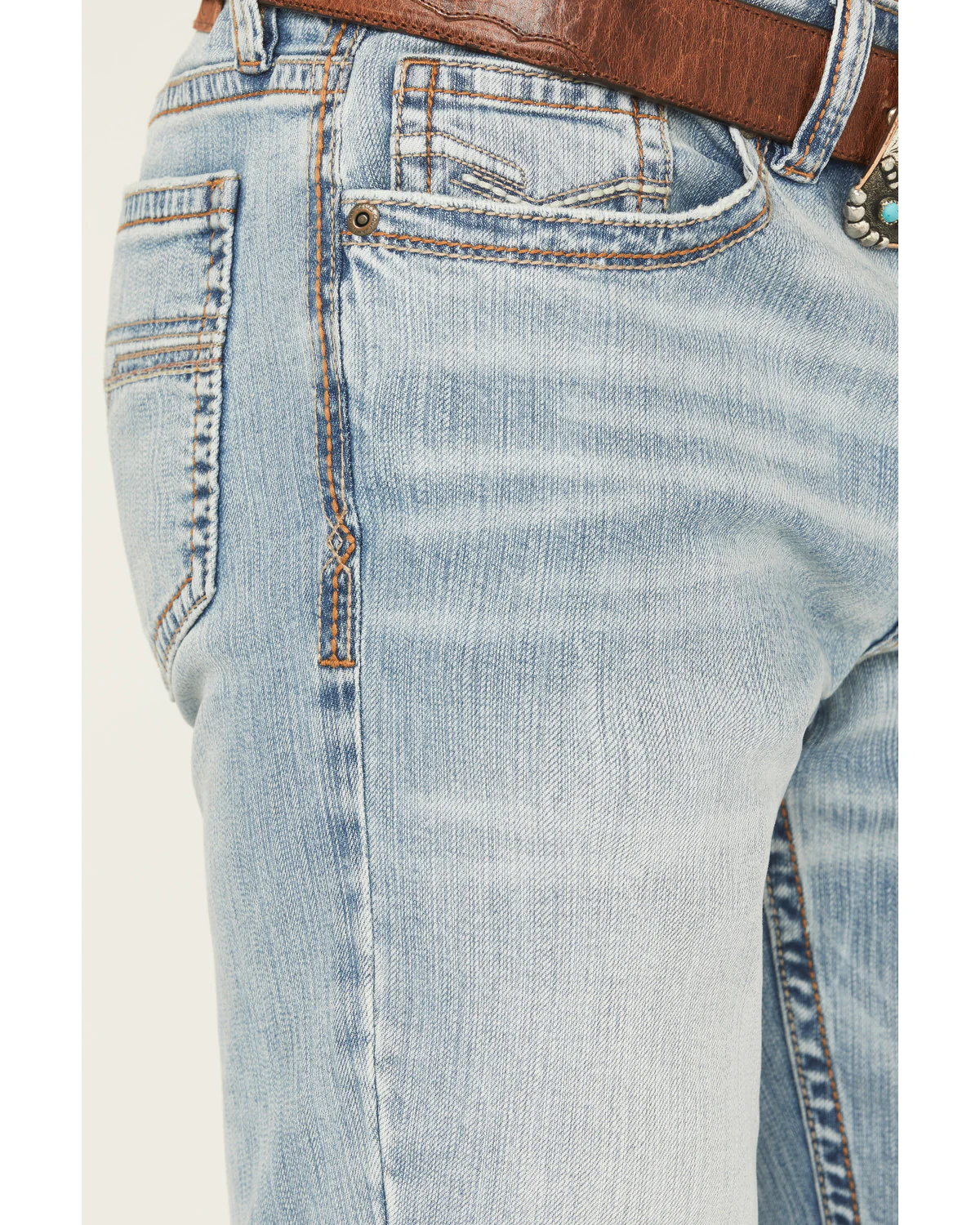 Cody James Men's Cyclone Wash Jackson Slim Straight Stretch Denim Jeans - Image 2