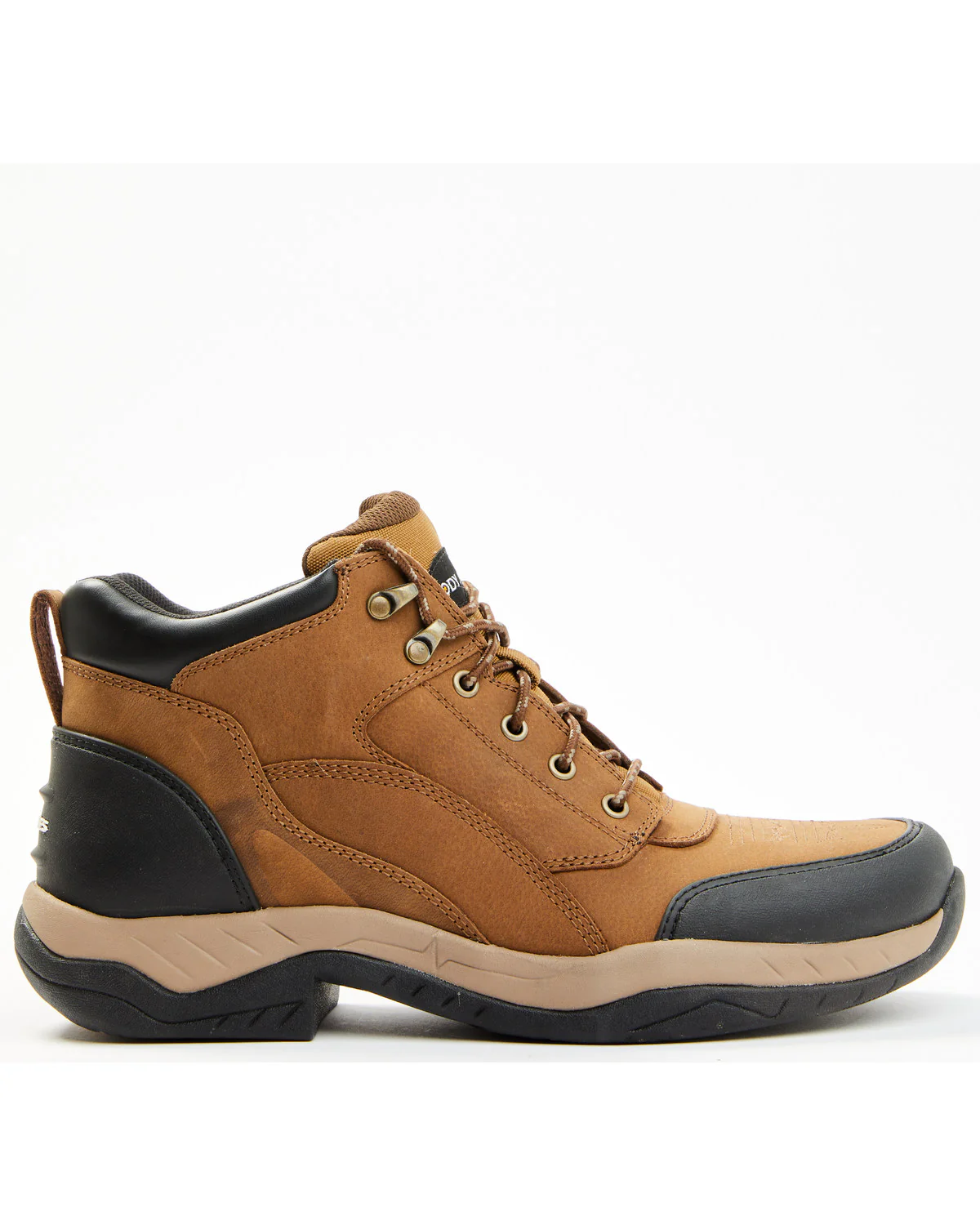 Cody James Men's 5" Endurance Soft Song Shin Buff Lace-Up Work Boots - Soft Toe - Image 2