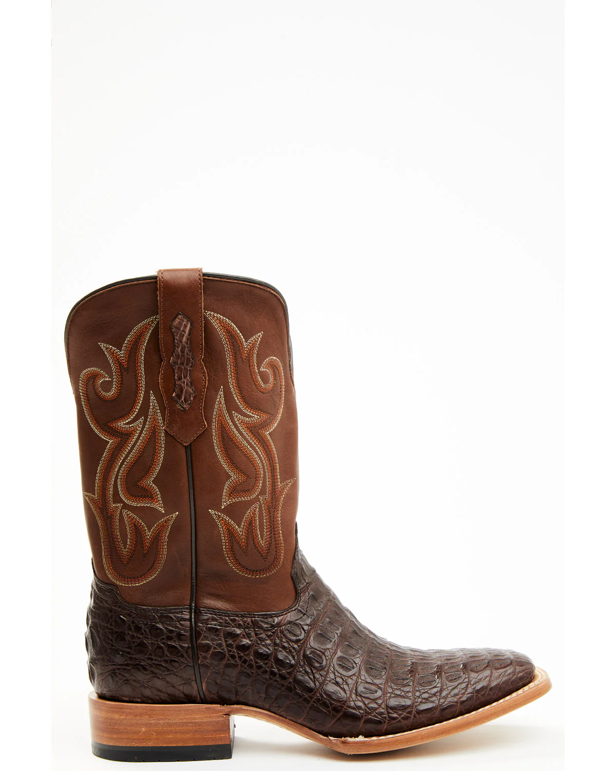 Cody James Men's Exotic Caiman Western Boots - Broad Square Toe - Image 2