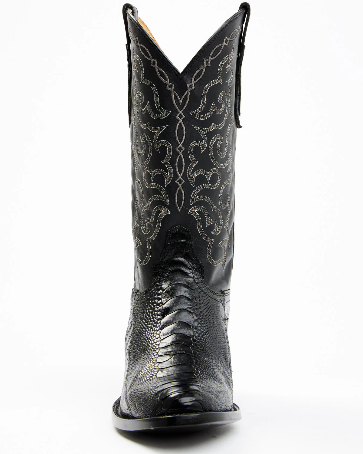 Cody James Men's Exotic Ostrich Leg Western Boots - Round Toe - Image 5