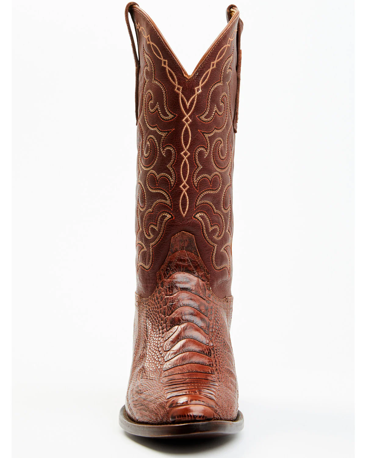 Cody James Men's Exotic Ostrich Western Boots - Round Toe - Image 4