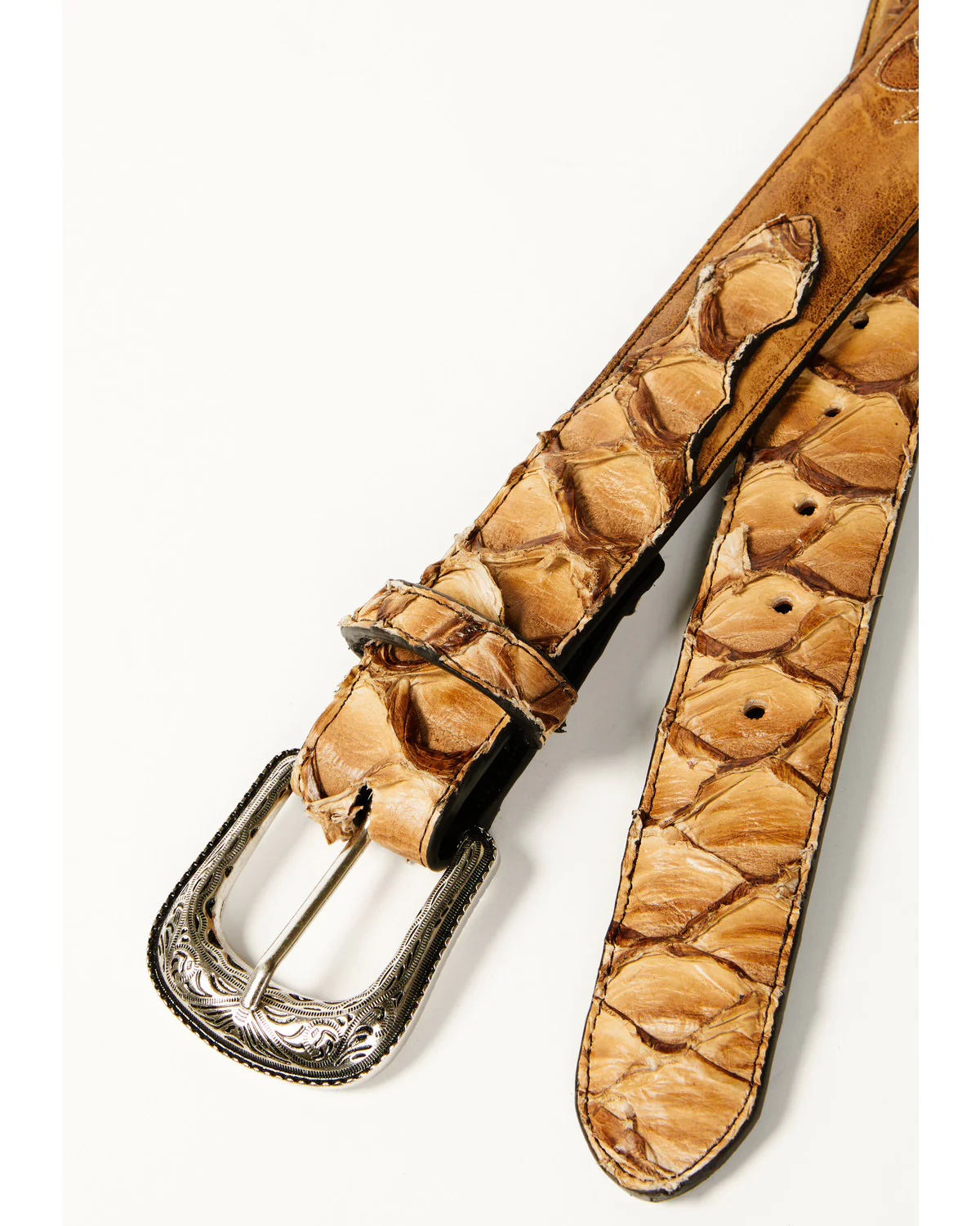 Cody James Men's Exotic Pirarucu Billet Belt - Image 2