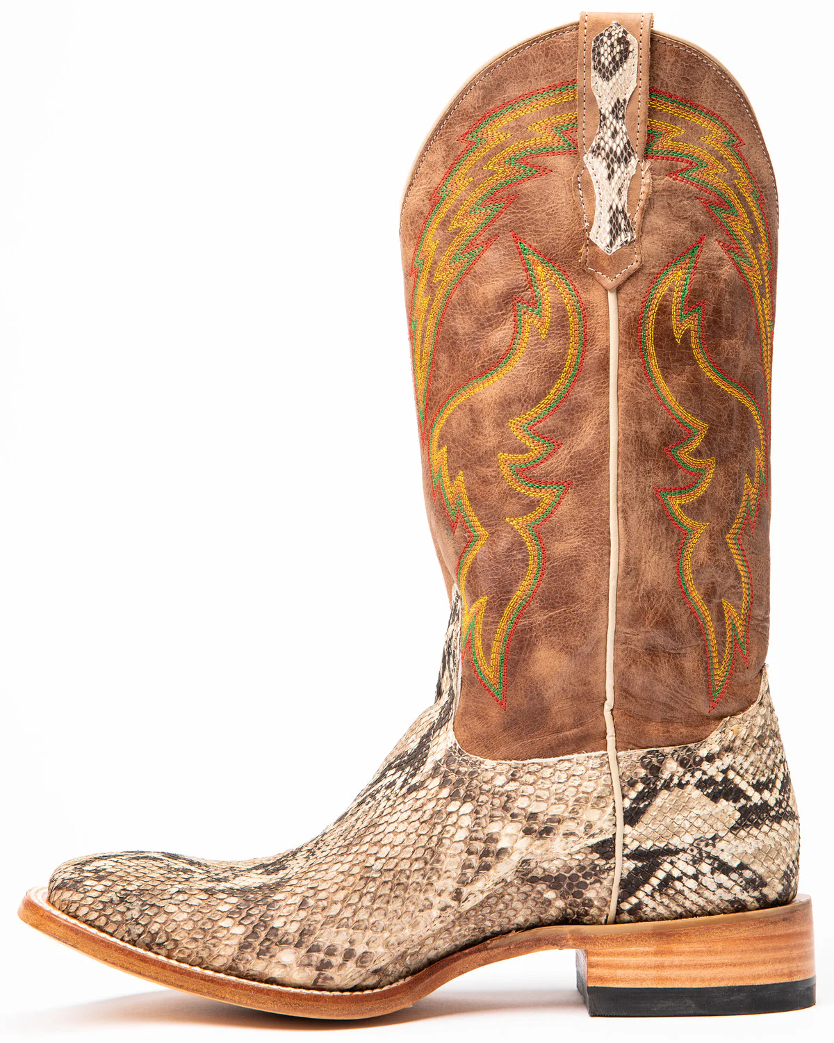 Cody James Men's Exotic Python Western Boots - Broad Square Toe - Image 3