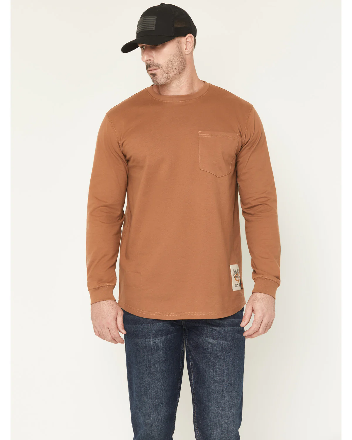 Cody James Men's FR Logo Long Sleeve Graphic Work T-Shirt - Image 2