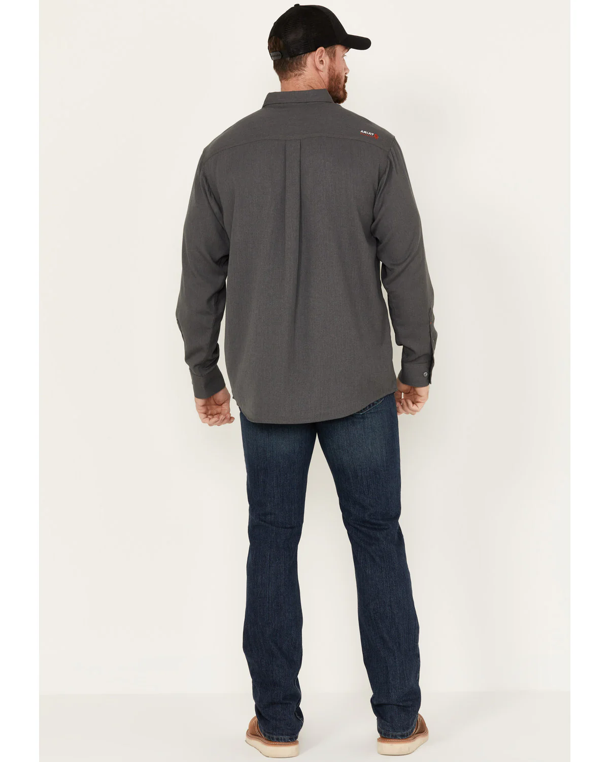 Cody James Men's FR Sidewinder Slim Straight Medium Wash Work Jeans - Image 3
