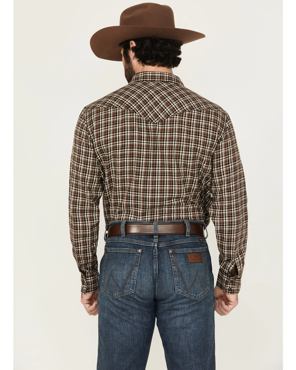 Cody James Men's Jenks Plaid Print Long Sleeve Snap Western Shirt - Image 4
