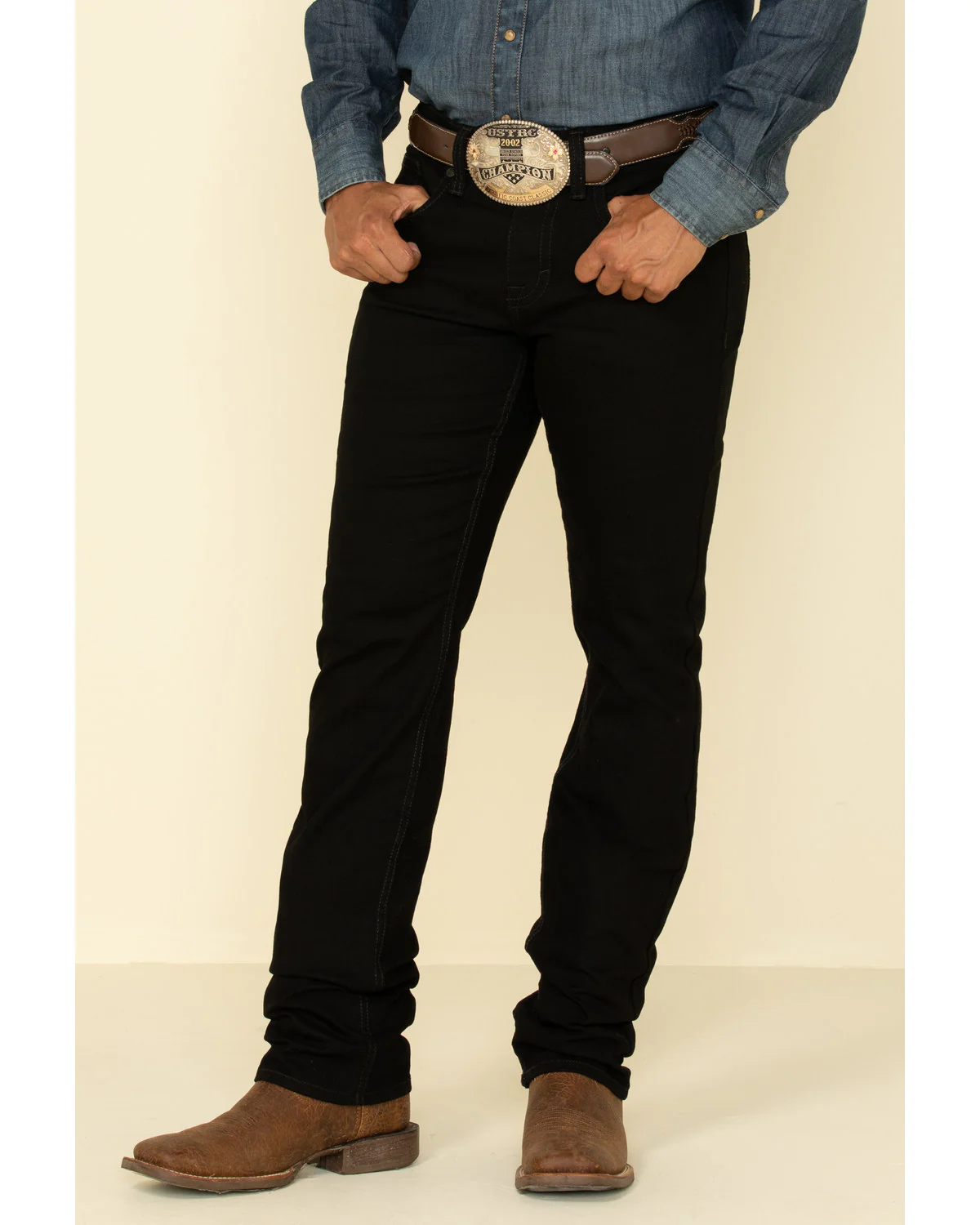 Cody James Men's Night Rider Wash Jackson Slim Straight Stretch Denim Jeans - Image 2