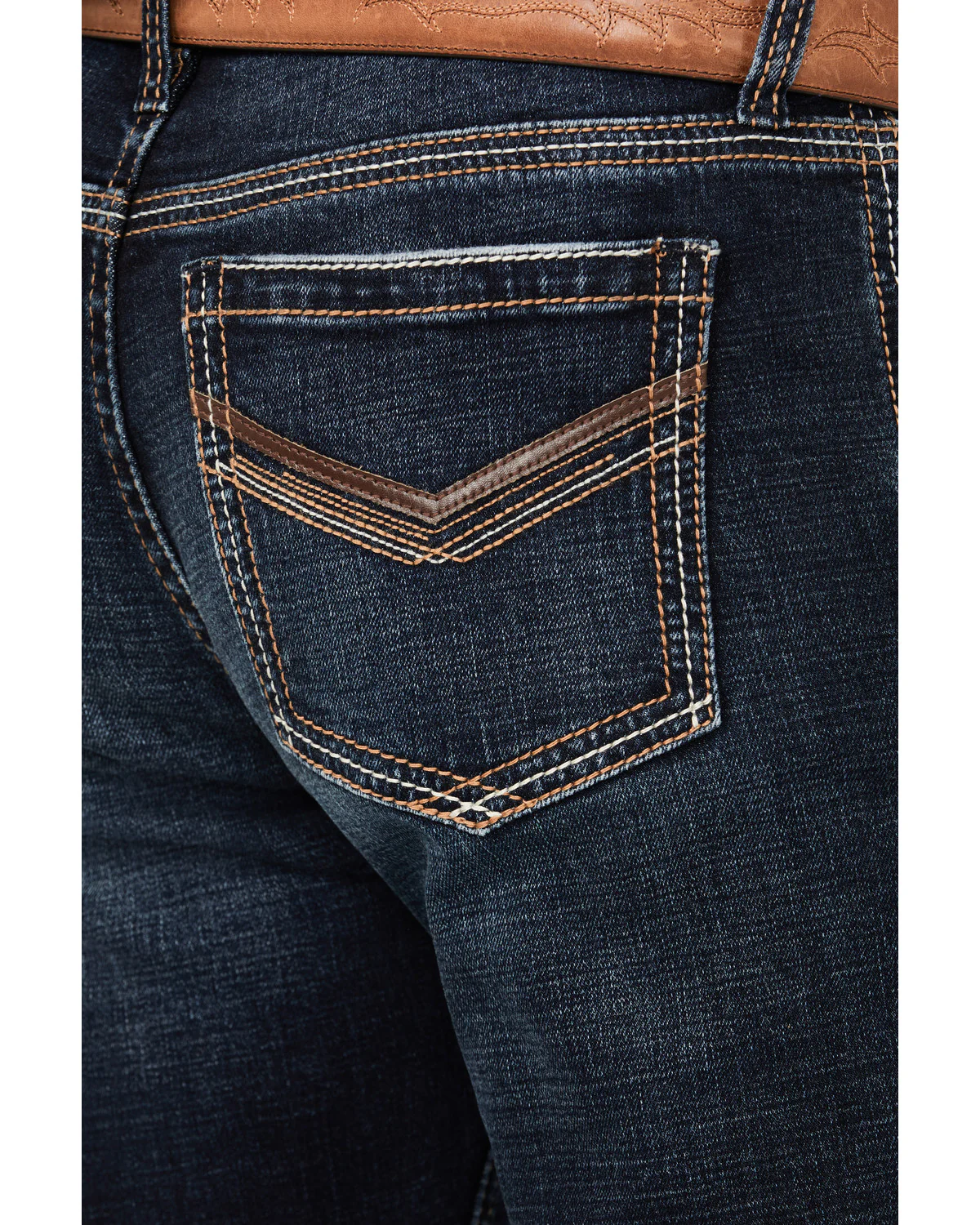 Cody James Men's Palomino Wash Duke Relaxed Bootcut Stretch Denim Jeans - Image 4