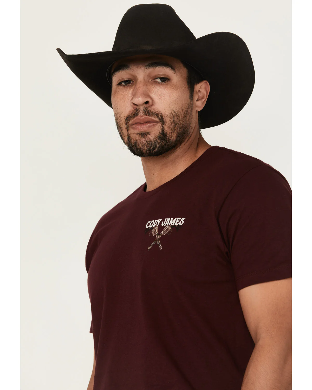 Cody James Men's Posse Revolver Short Sleeve Graphic T-Shirt - Image 3