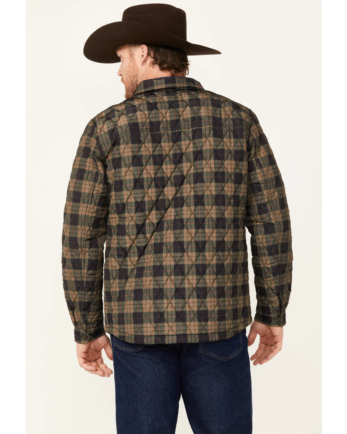 Cody James Men's Prescott Plaid Print Puffer Jacket - Image 4