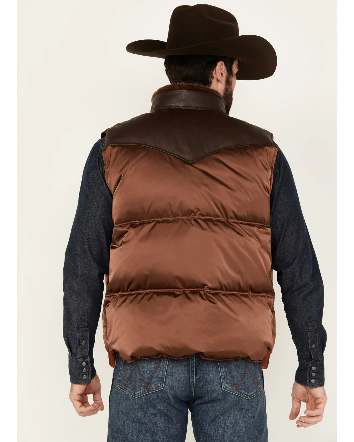 Cody James Men's Retro Snap Vest - Image 4