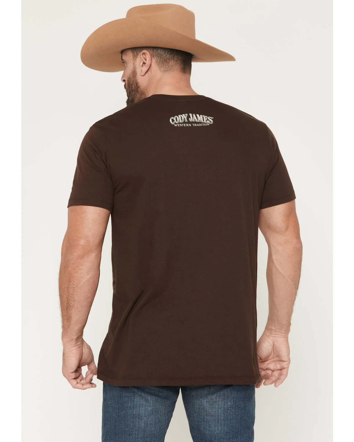 Cody James Men's Scenic Skull Head Short Sleeve Graphic T-Shirt - Image 4