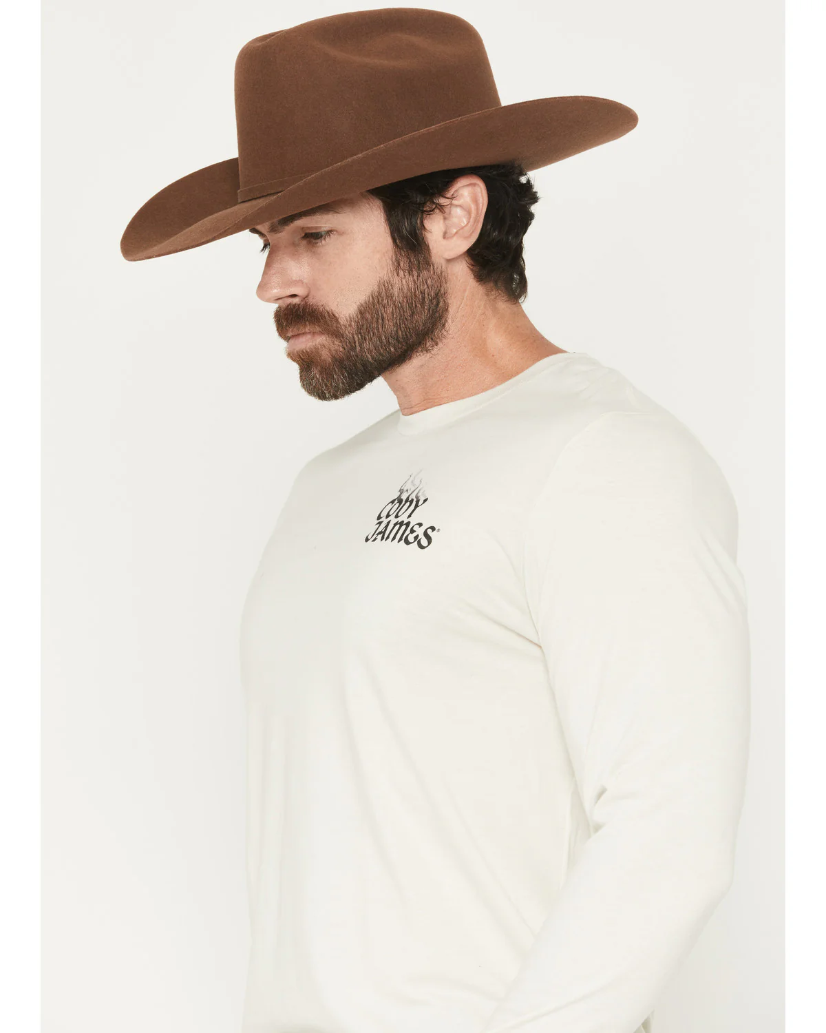 Cody James Men's Smoke Skeleton Long Sleeve Graphic T-Shirt - Image 3