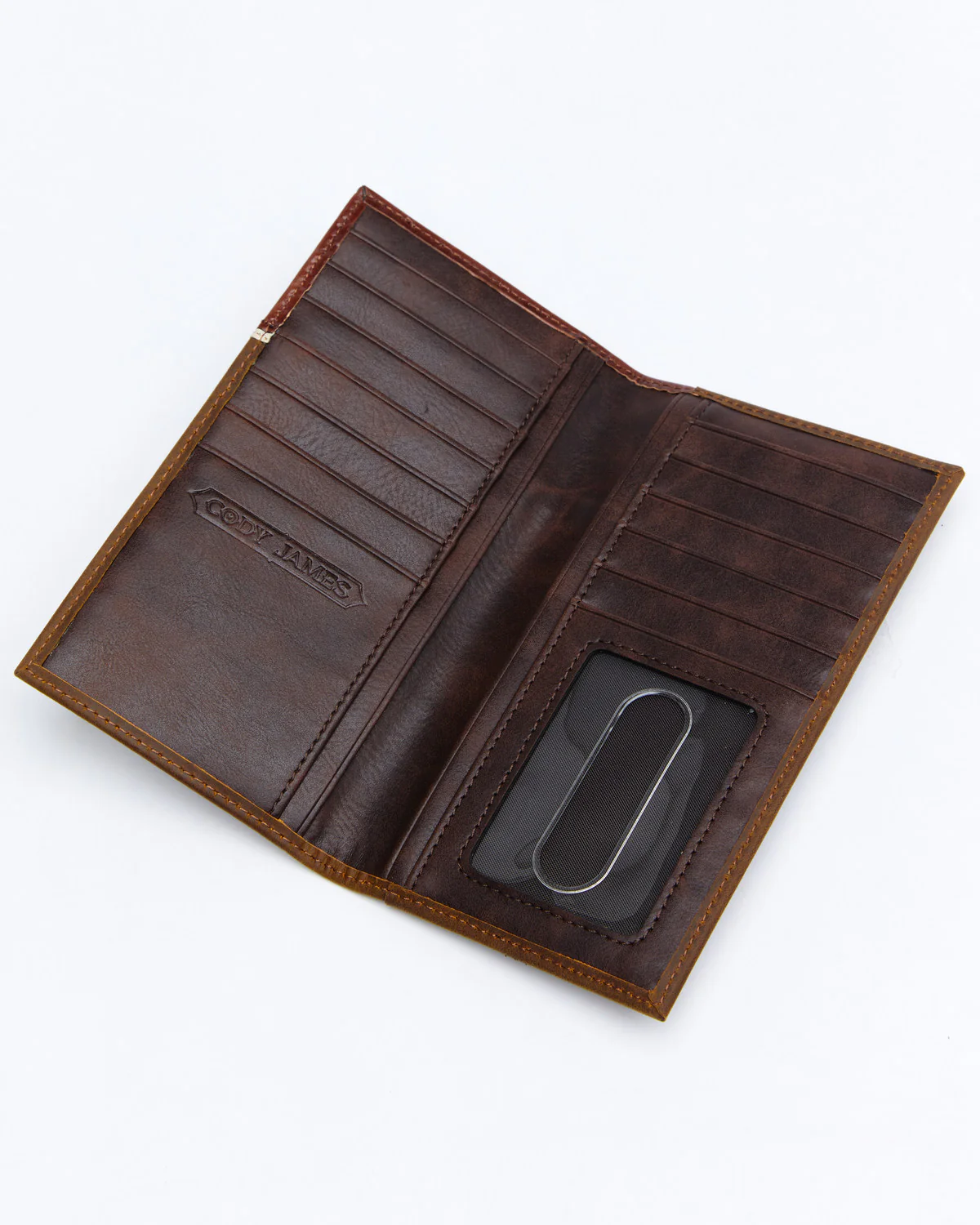 Cody James Men's Tooled Rodeo Wallet - Image 2